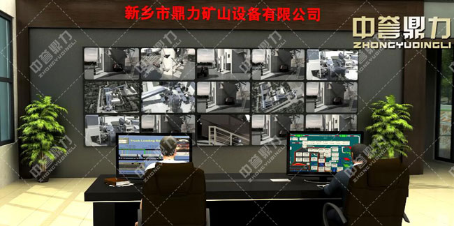 衛(wèi)輝市資源有限公司時產(chǎn)3000噸骨料生產(chǎn)線DCS中控系統(tǒng)